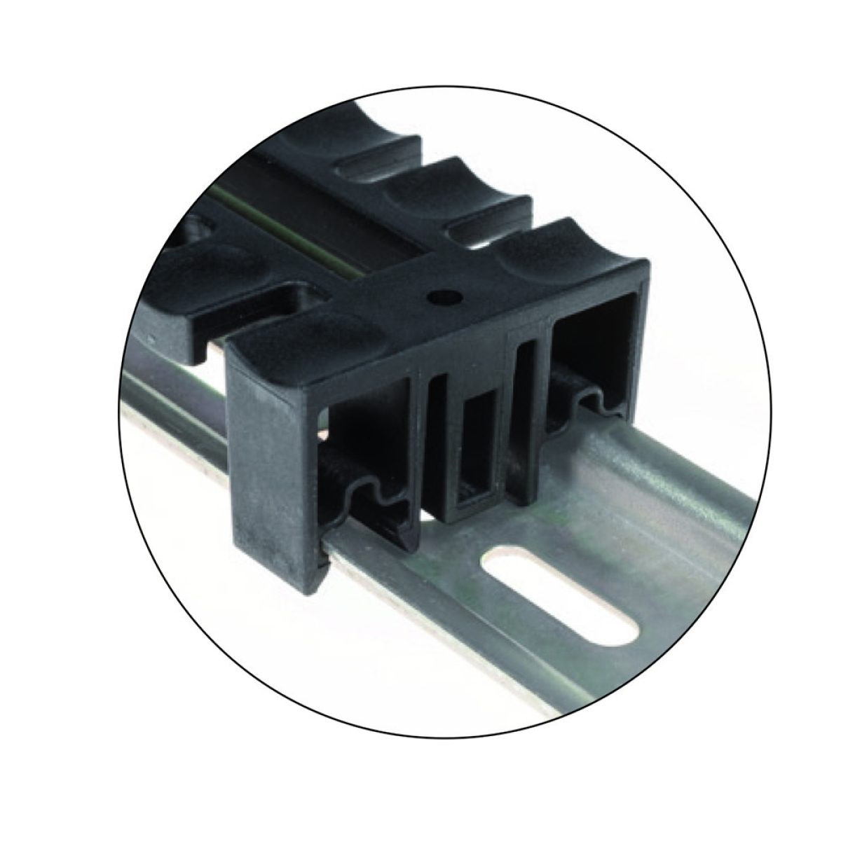 Strain Relief Snap on DIN rail
