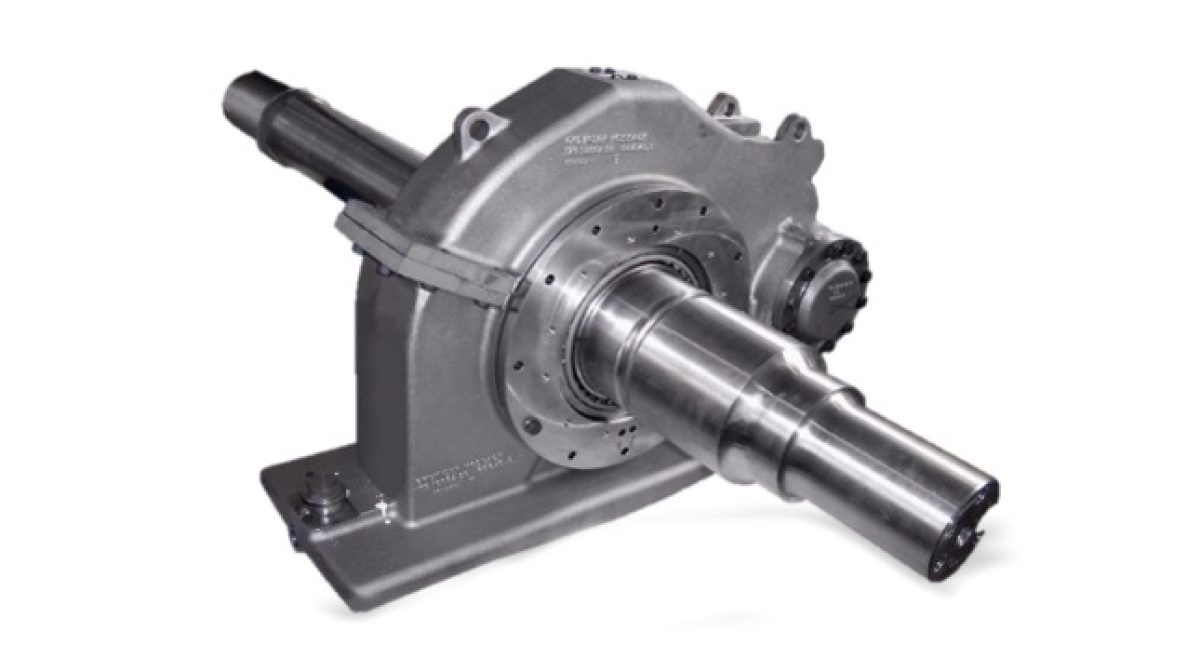 Single shaft solid stage gearbox